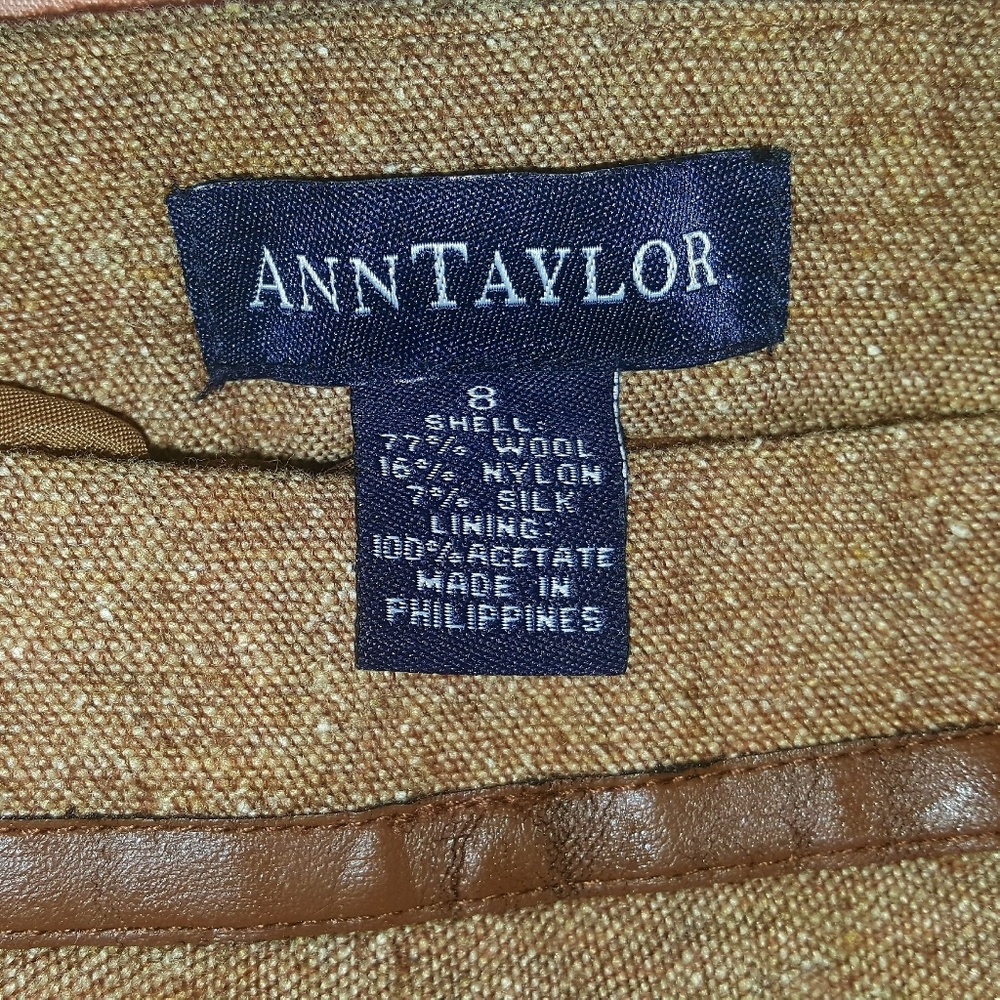 Ann Taylor Wool and silk blend slacks